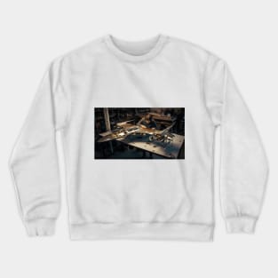 Virtual Model Spacecraft Construction Studio 8 Crewneck Sweatshirt